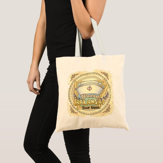 Bolsa Tote Enfermeira do Arkansas (Frente (produto))