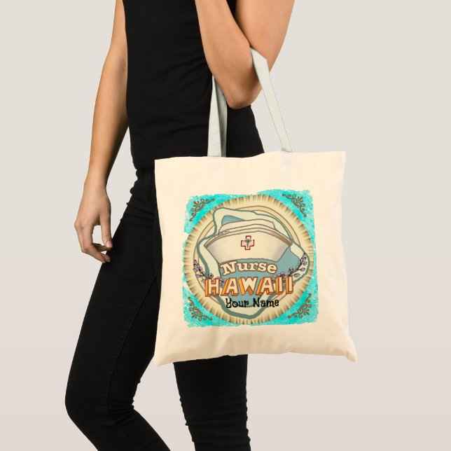 Bolsa Tote Enfermeira do Havaí (Frente (produto))