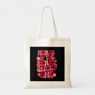 Bolsa Tote Enfermeira Do Morango Do Primeiro Aniversário Do D