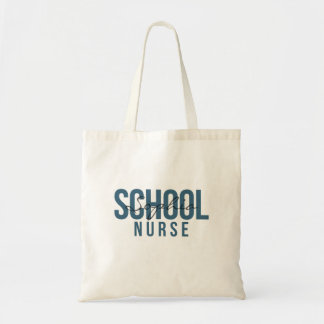 Bolsa Tote Enfermeira Escolar Nome Personalizado Tipografia N