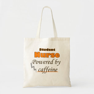 Bolsa Tote Enfermeira estudantil movida pela cafeína