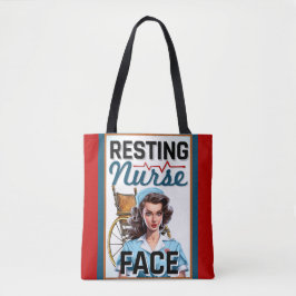 Bolsa Tote Enfermeira Nostálgica Bonita Enfermeira Amortecida