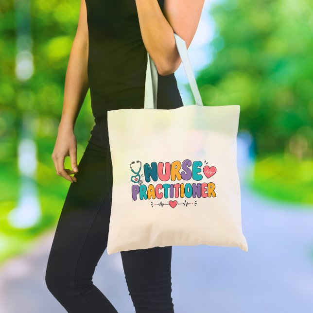 Bolsa Tote Enfermeira Praticante Caprichosa  (Criador carregado)