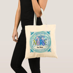 Bolsa Tote enfermeiro Butterfly caduceus