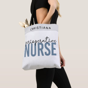 Bolsa Tote Enfermeiro Perioperatório Personalizado RN OU Pres