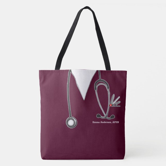 Bolsa Tote Enfermeiro Personalizado (Frente)