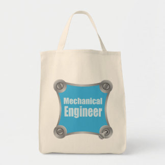 Bolsa Tote Engenheiro mecânico azul