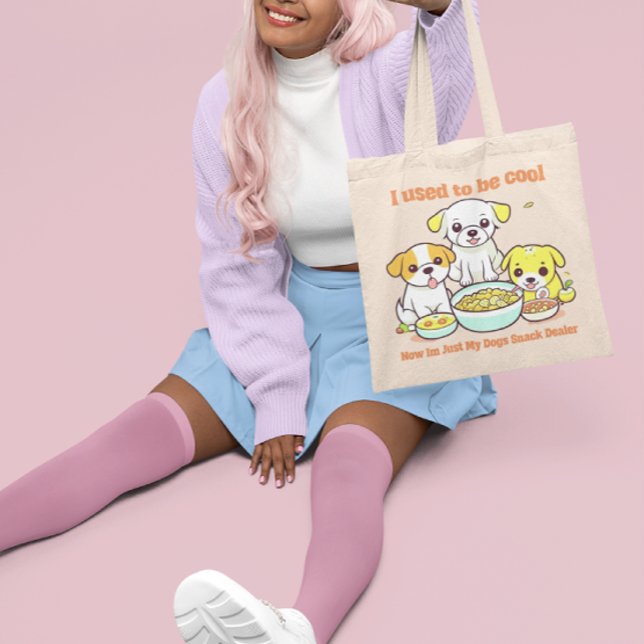 Bolsa Tote Engraçada canvas de presentes para mãe de cachorro (Criador carregado)