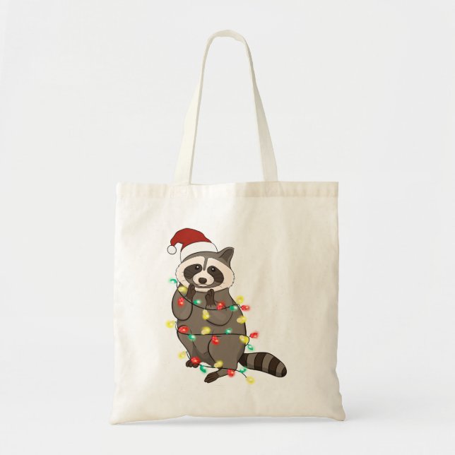 Bolsa Tote Engraçada Festa de Natal (Frente)