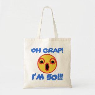 Bolsa Tote Engraçado 50º presente de aniversário