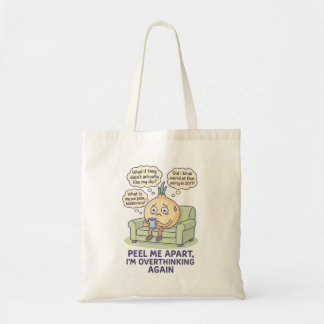 Bolsa Tote Engraçado Ansiedade Tote Bag