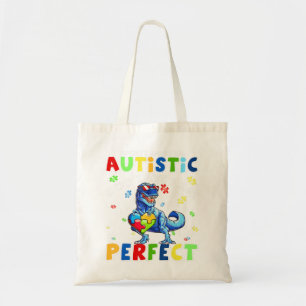 Bolsa Tote Engraçado Autismo cita "A Sociedade diz que sou A