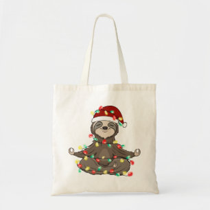 Bolsa Tote Engraçado, Bonito Natal Lama
