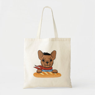 Bolsa Tote Engraçado Buldogue Francês - Perdão Meu Francês