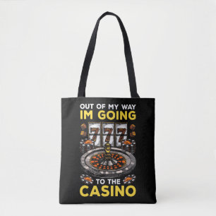 Bolsa Tote Engraçado Casino Jogando Humor Slot Machine Venti
