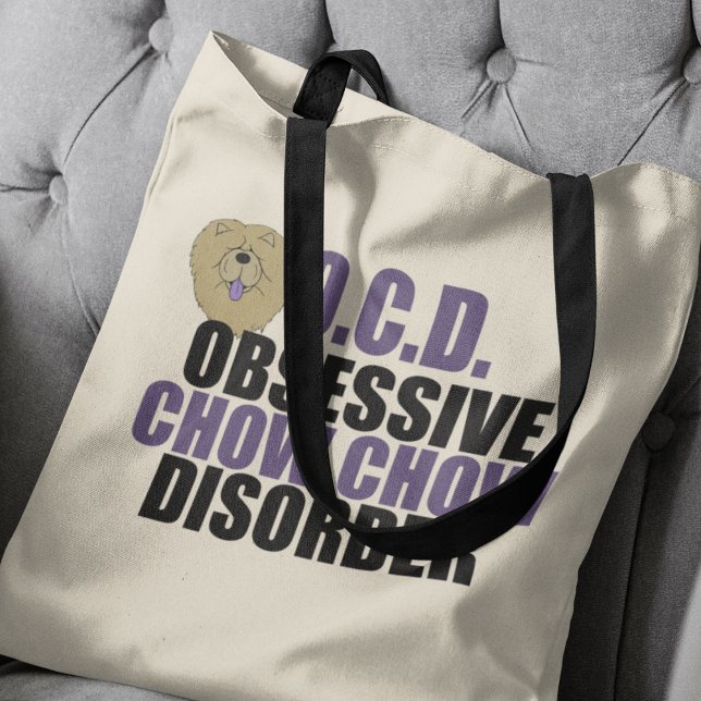 Bolsa Tote Engraçado Chow (Criador carregado)