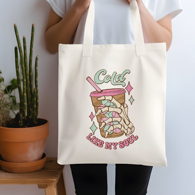 Bolsa Tote Engraçado Como Minha Alma Café Cotação Tote Bag (Criador carregado)