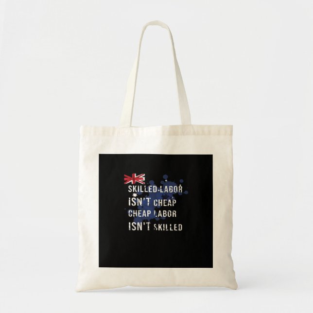 Bolsa Tote Engraçado Dia do Trabalho Funstravaganza Liberdade (Frente)