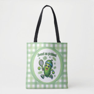 Bolsa Tote Engraçado doce como picles