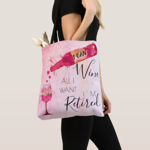 Bolsa Tote Engraçado Eu Consigo Vinhar Tudo O Que Quero
