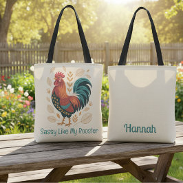 Bolsa Tote Engraçado Fazenda Life Carryall