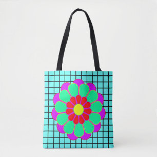 Bolsa Tote Engraçado Flor Bloom I + seu traseiro. & ideia