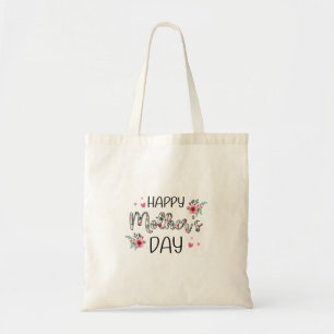 Bolsa Tote Engraçado Grammie Heart para vovó Dia das Mães Mul