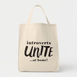 Bolsa Tote Engraçado Introverts a sacola