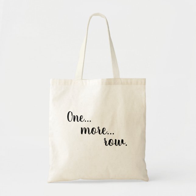 Bolsa Tote Engraçado Mais Um Cochete De Corda (Frente)