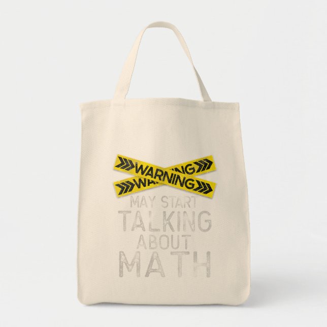 Bolsa Tote Engraçado Math Lover Matth Humor Sarcastic Matth N (Frente)