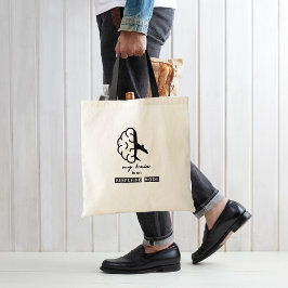 Bolsa Tote Engraçado Meu Cérebro está no Modo Avião Colega de