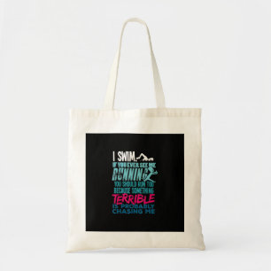 Bolsa Tote Engraçado Nadar Presente Um Nadador