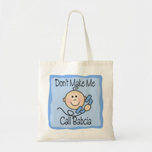 Bolsa Tote Engraçado não me faça a chamada Babcia