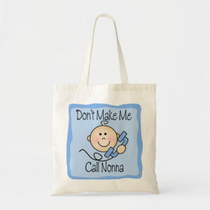 Bolsa Tote Engraçado não me faça a chamada Nonna