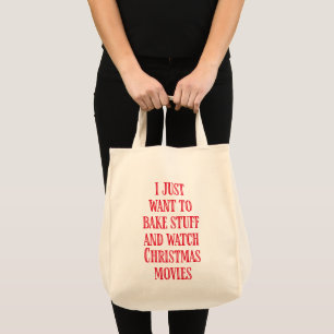 Bolsa Tote Engraçado Natal Fazendo Estilo Russo Vermelho