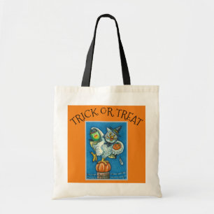 BOLSA TOTE ENGRAÇADO OU TRATADO CHEIRA MEU PÉ-DE-PÉ
