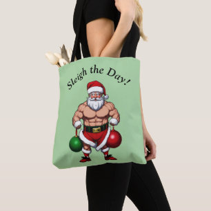 Bolsa Tote Engraçado Papai Noel