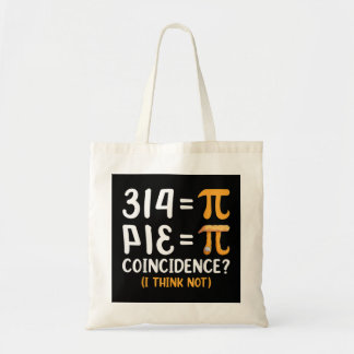 Bolsa Tote Engraçado Pi Day Pie Professores De Matemática Shi
