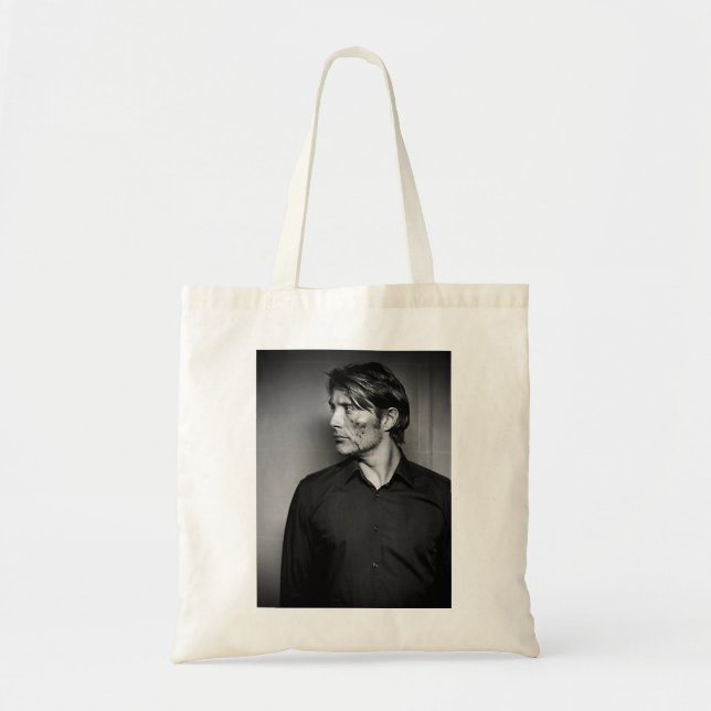 Bolsa Tote Engraçado Presente Bonito Ator Mikkelsen Mads Cute (Frente)