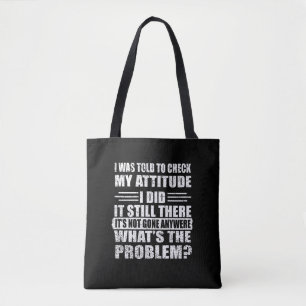 Bolsa Tote Engraçado sarcástico cita humor sarcasmo introvert