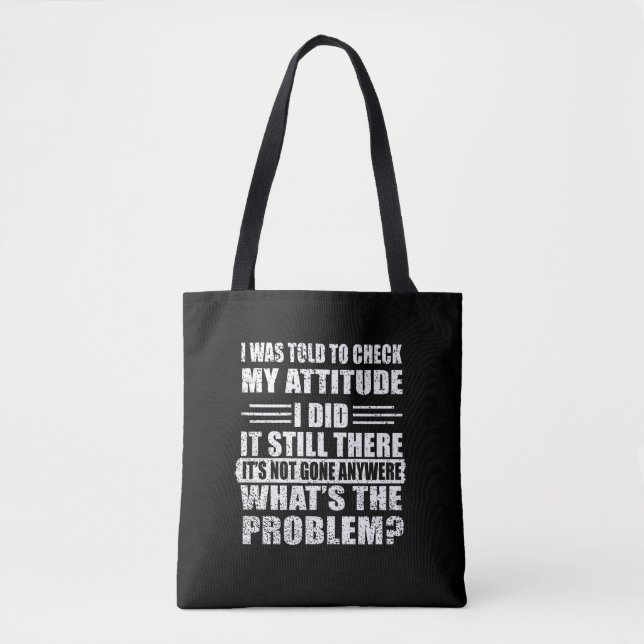 Bolsa Tote Engraçado sarcástico cita humor sarcasmo introvert (Frente)