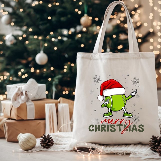 Bolsa Tote Engraçado Tênis Ball Dabbing (Criador carregado)