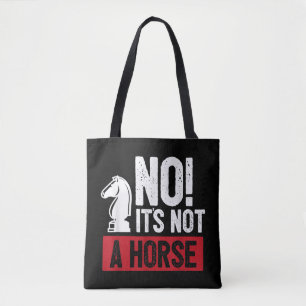 Bolsa Tote Engraçado Xess King Castling Design