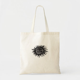 Bolsa Tote Engrenagem ao Sol Medieval - Estética Whimsigoth -