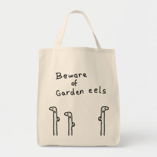 Bolsa Tote enguias do jardim