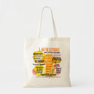 Bolsa Tote Enneagram Tipo 1 - Sou O Reformador