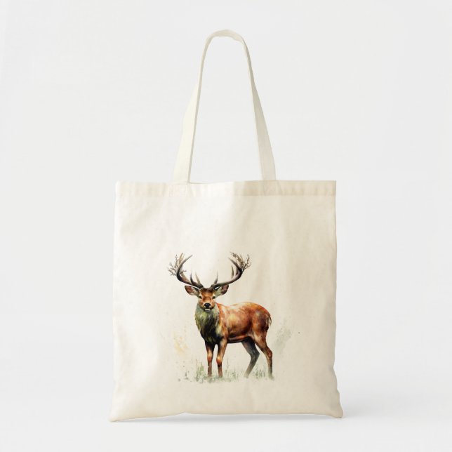 Bolsa Tote Enorme Deer (Frente)