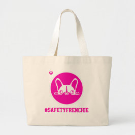 Bolsa Tote Ensaque para você o frenchie e o todo seu material