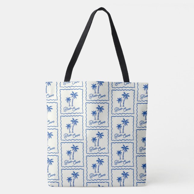 Bolsa Tote Enseada Azul (Frente)