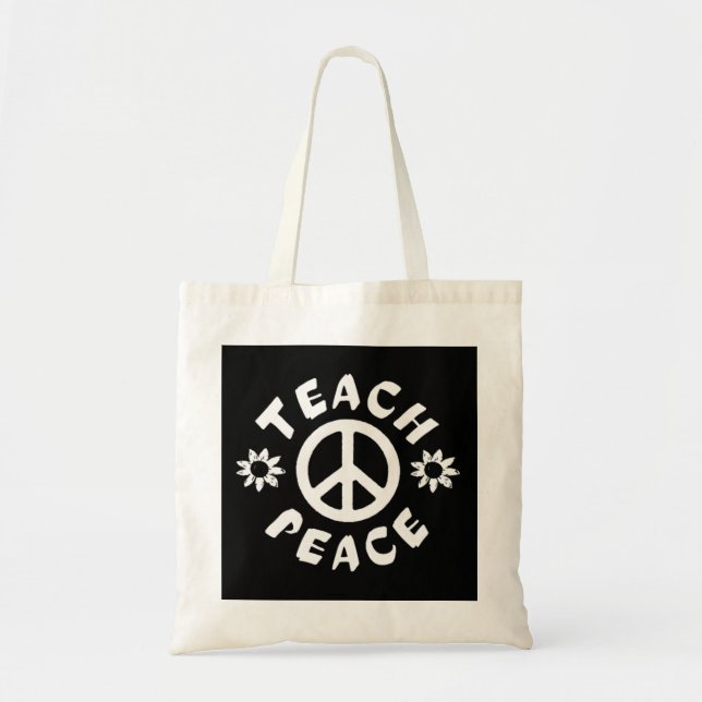 Bolsa Tote Ensine a Paz (Frente)